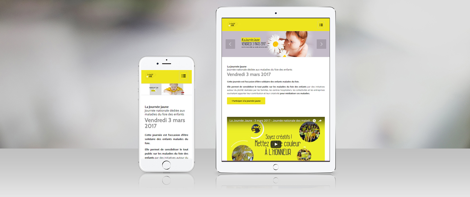 design-graphique-site-internet-journee-jaune-amfe-paris-responsive-design
