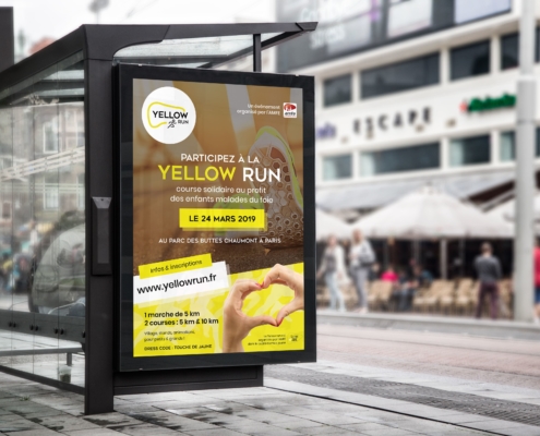 graphiste-montpellier-paris-publicite-evenement-paris-course-solidaire-amfe-yellow-run