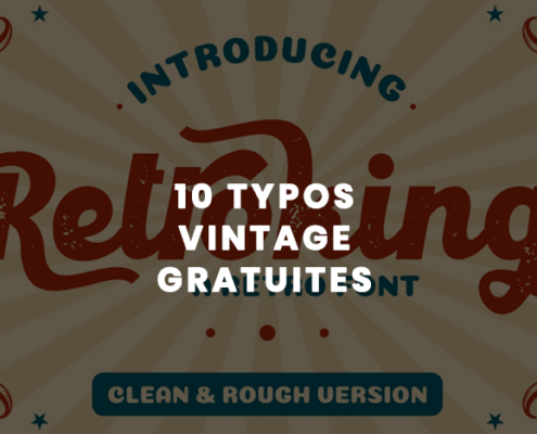 10 typos vintage gratuites